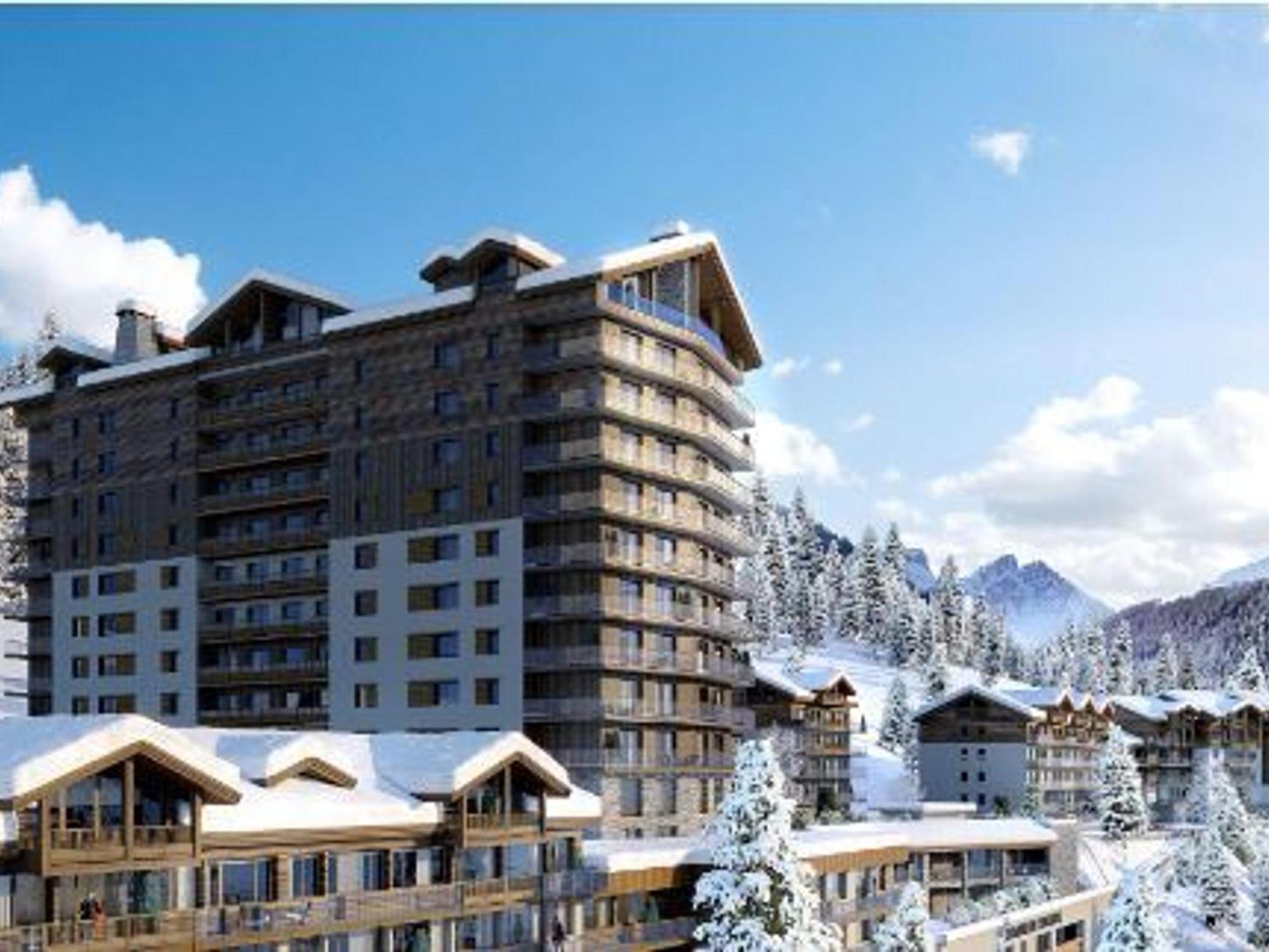 Charmant Duplex A Courchevel Avec Balcon, Parking Et Proche Des Pistes - Fr-1-575-56 Apartment Exterior photo